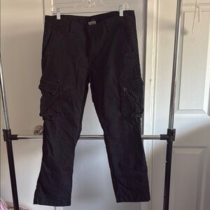 St. John's Bay Black Cargo Pants Durable and Practical